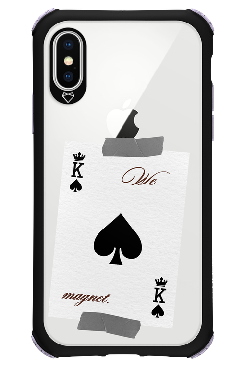Magnet Transparent - Apple iPhone XS