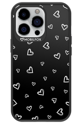 Monochrome Hearts 2.0 - Apple iPhone 13 Pro