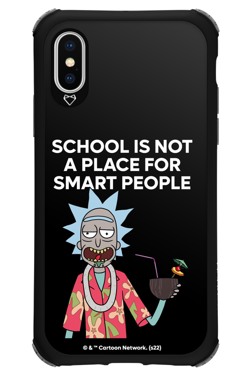 School is not for smart people - Apple iPhone X