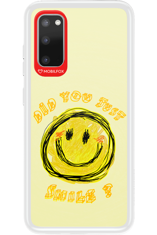 Crayon Smiley - Samsung Galaxy S20