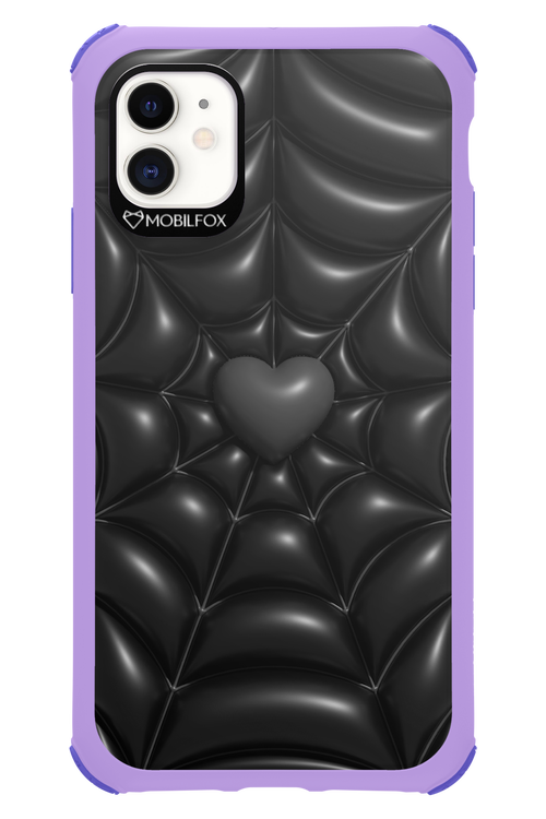 Black Spider Heart - Apple iPhone 11