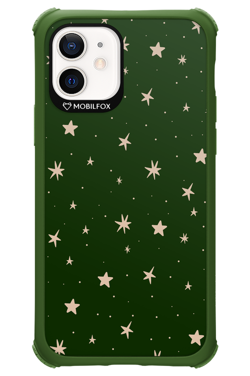 Forest Green Stars - Apple iPhone 12