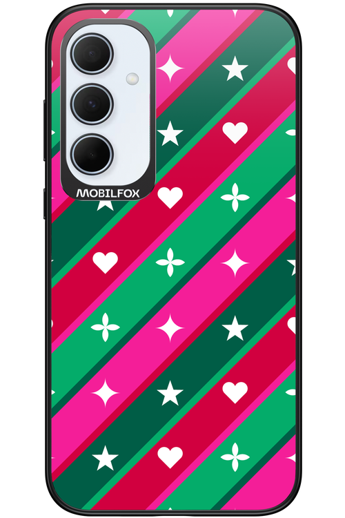 Christmas Stripes - Samsung Galaxy A35