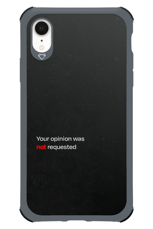 Not Requested 2.0 - Apple iPhone XR