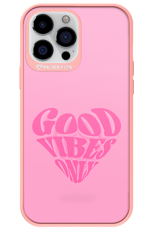 Good Vibes Heart - Apple iPhone 13 Pro Max