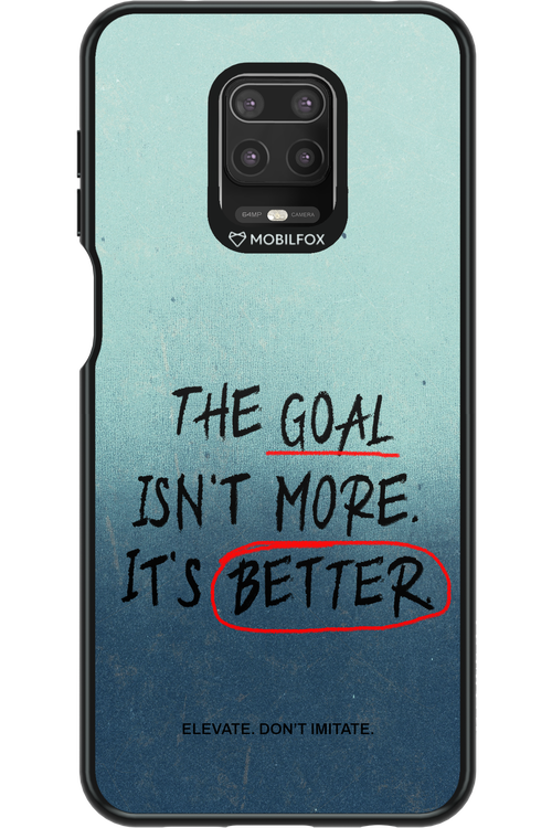 The Goal 2.0 - Xiaomi Redmi Note 9 Pro