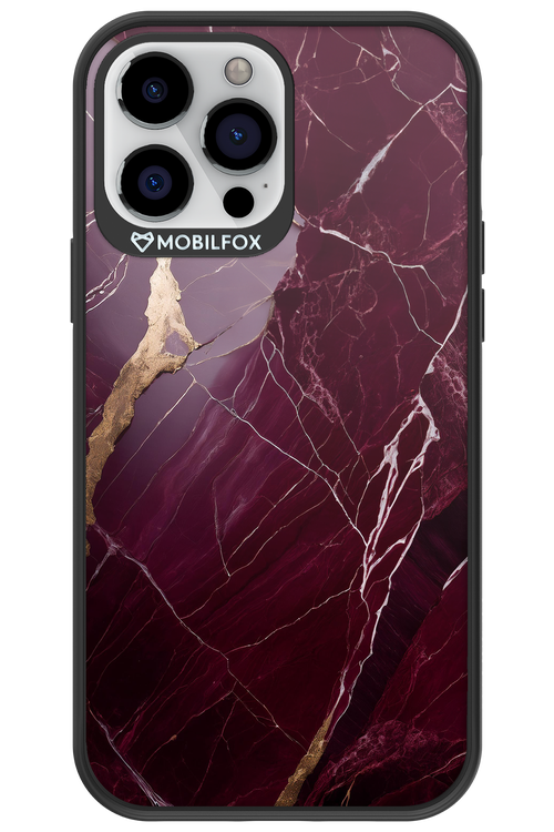 Burgundy Marble - Apple iPhone 13 Pro Max