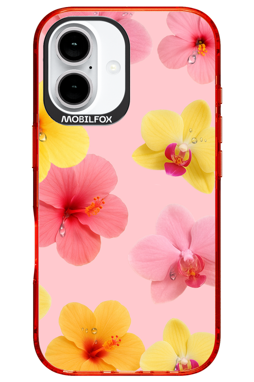 Sunset Flowers - Apple iPhone 16