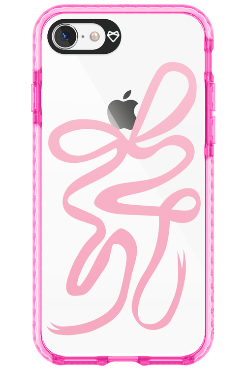 Pink Bow - Apple iPhone 8