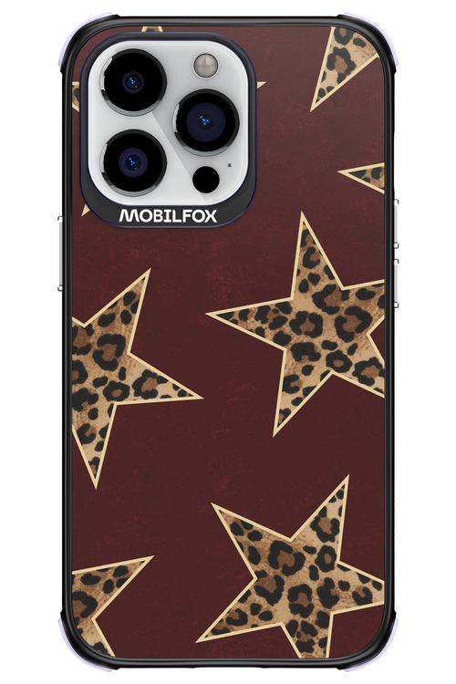 Wild Stars Burgundy - Apple iPhone 13 Pro