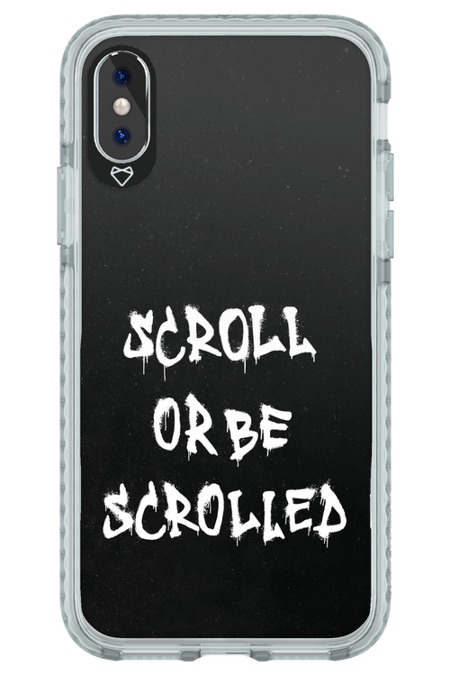 Scroll Black - Apple iPhone XS