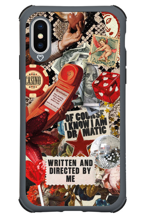 RED VINTAGE - Apple iPhone XS