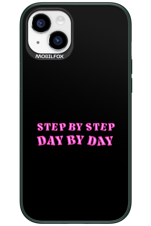 Step by Step Black - Apple iPhone 15 Plus