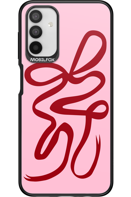 Burgundy Bow - Samsung Galaxy A04s