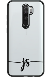 JS Monogram - Xiaomi Redmi Note 8 Pro