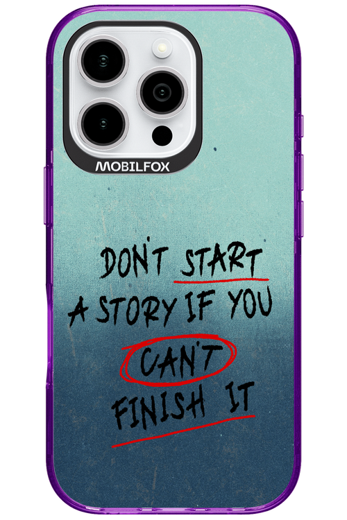 Don't Start 2.0 - Apple iPhone 16 Pro