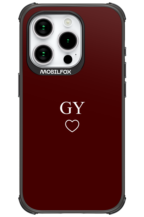 GY Burgundia 2.0 - Apple iPhone 15 Pro