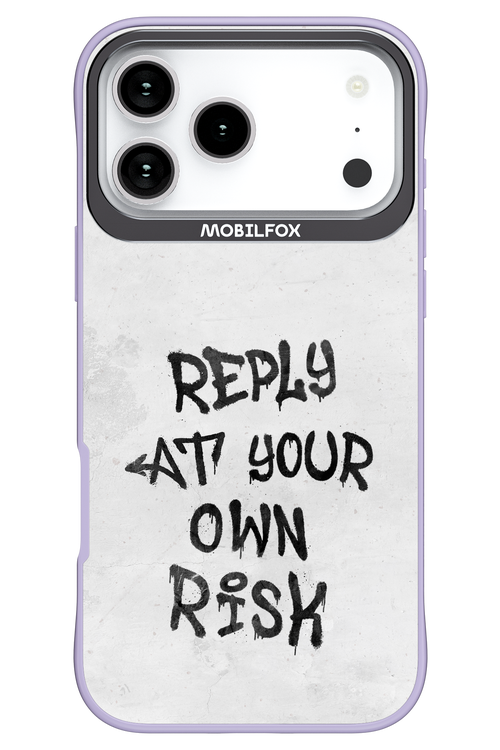 At Your Own Risk - Apple iPhone 17 Pro Max