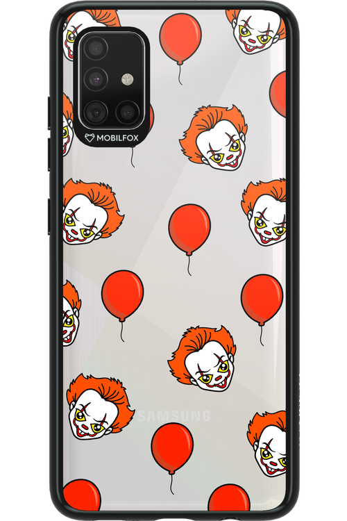 Mystery Clown (Transparent) - Samsung Galaxy A51