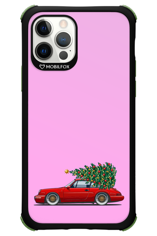 XMAS Car Pink - Apple iPhone 12 Pro