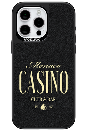 Casino Monaco Leather 2.0 - Apple iPhone 15 Pro Max