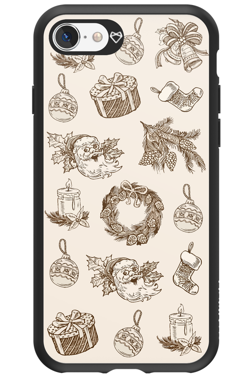 Christmas Paper - Apple iPhone SE 2022