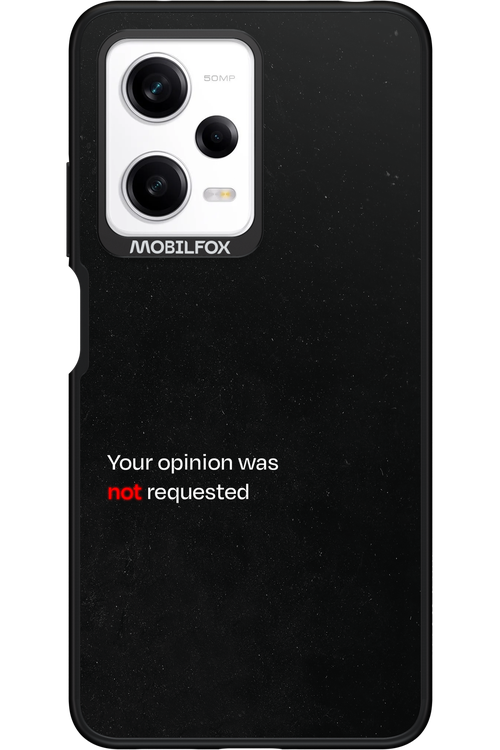 Not Requested 2.0 - Xiaomi Redmi Note 12 Pro 5G