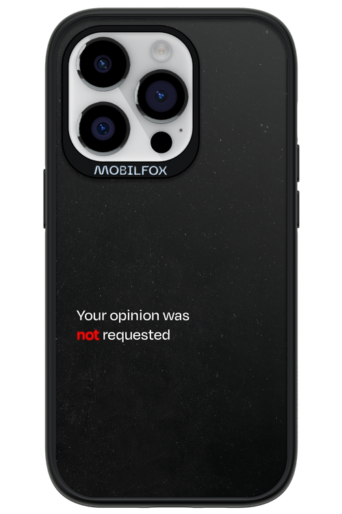 Not Requested 2.0 - Apple iPhone 14 Pro