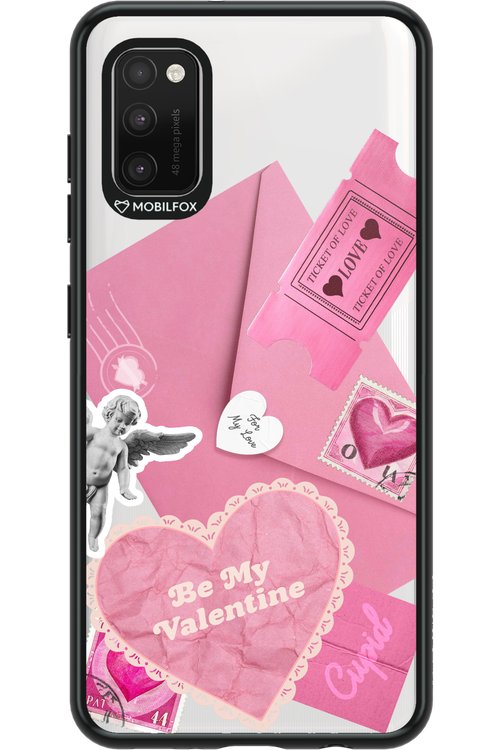 Pink Message - Samsung Galaxy A41