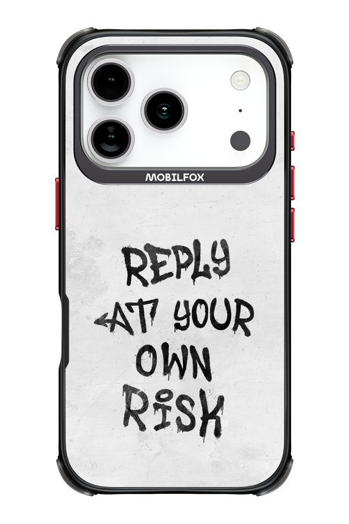 At Your Own Risk 2.0 - Apple iPhone 17 Pro