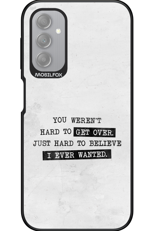 Hard to Believe - Samsung Galaxy A14