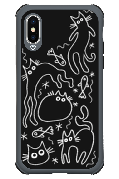 CHALK_CATS - Apple iPhone XS