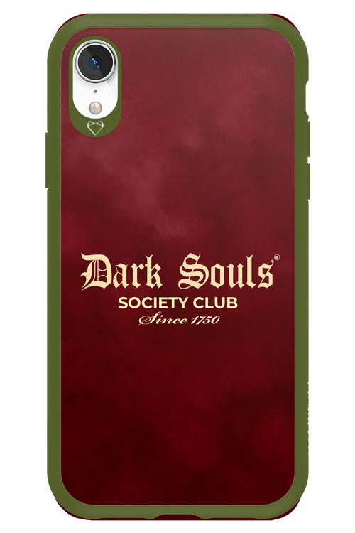 Dark Souls (Burgundy) - Apple iPhone XR