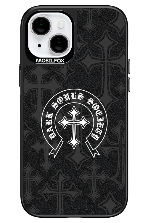 Dark Souls Society (Leather) - Apple iPhone 14