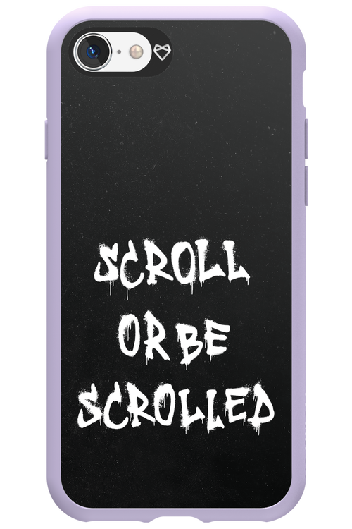 Scroll Black - Apple iPhone 8