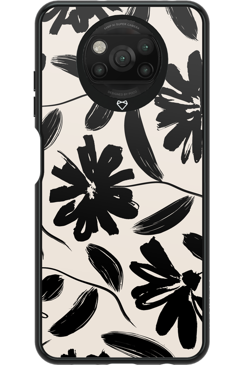 Monochrome Flowerss 2.0 - Xiaomi Poco X3 NFC