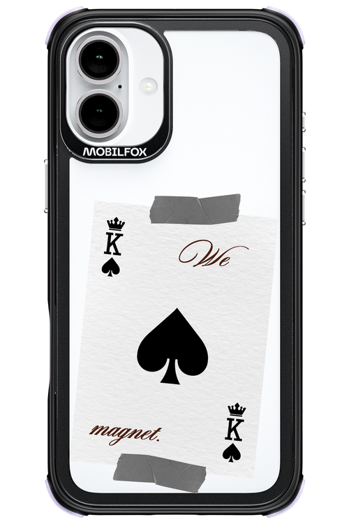 Magnet Transparent - Apple iPhone 16 Plus