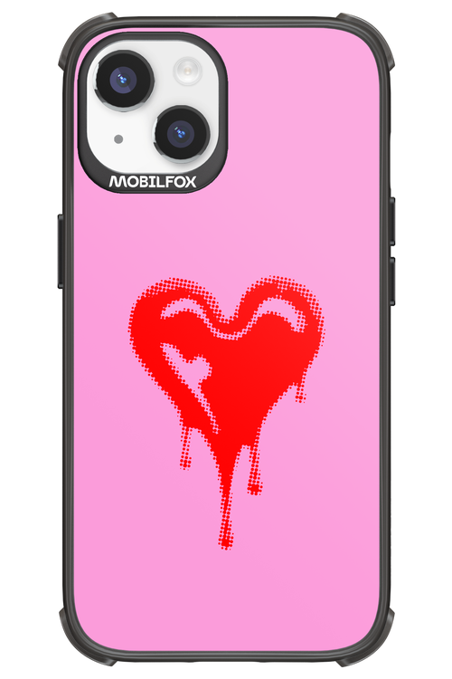 Heart Pink - Apple iPhone 14