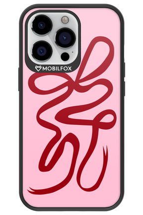 Burgundy Bow - Apple iPhone 13 Pro