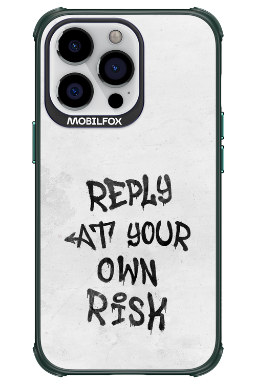 At Your Own Risk 2.0 - Apple iPhone 13 Pro