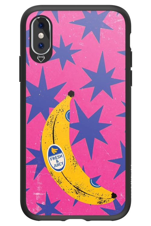 BANANA POP BLUE 2.0 - Apple iPhone XS