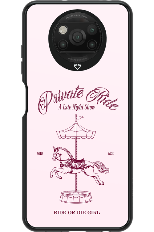 Private Ride 2.0 - Xiaomi Poco X3 Pro