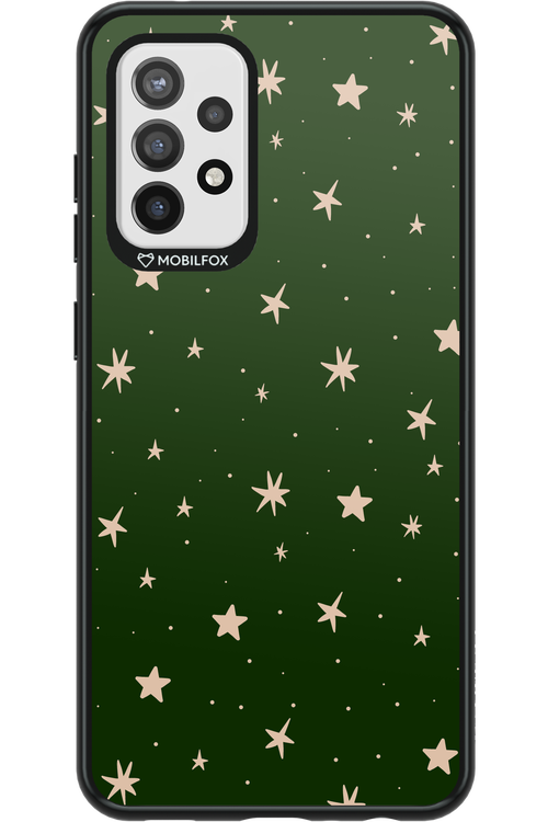 Forest Green Stars - Samsung Galaxy A72