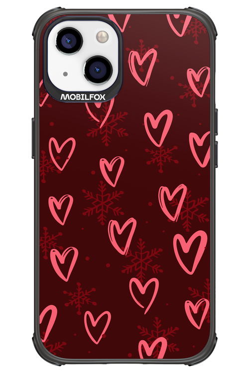 Christmas Hearts - Apple iPhone 13
