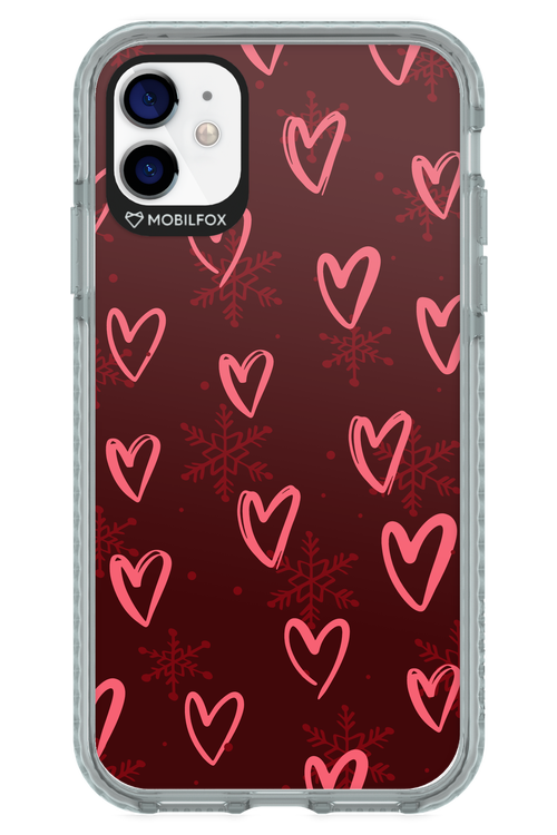 Christmas Hearts - Apple iPhone 11