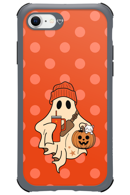 Ghost Girl (Orange) - Apple iPhone SE 2022