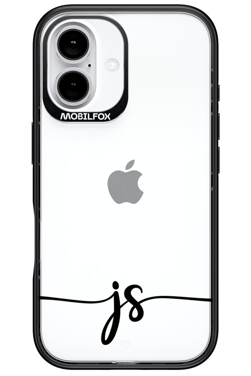 JS Monogram - Apple iPhone 16