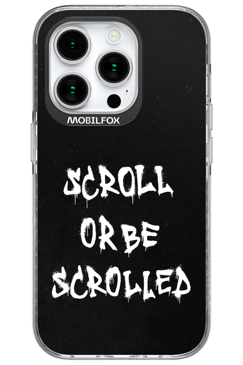 Scroll Black 2.0 - Apple iPhone 15 Pro