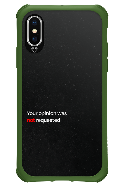 Not Requested - Apple iPhone X