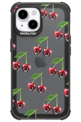 Spicy Cherries Transparent - Apple iPhone 15